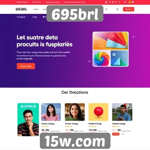 Interface do site 695brl recebe atualizações significativas